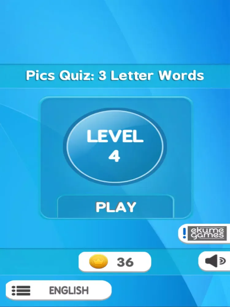 1 Pic 3 Letter iPad  Ekran Görüntüleri