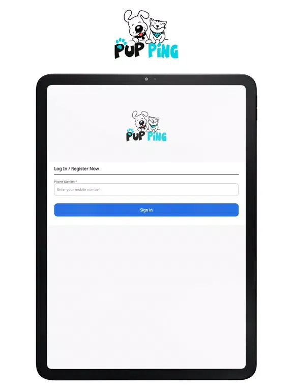 Ảnh chụp màn hình của Pupping iPad 