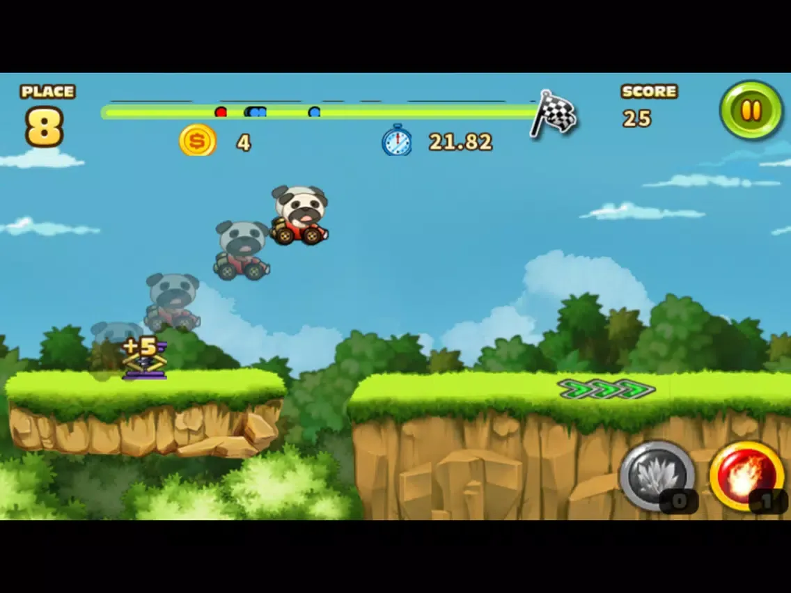 Capturas de pantalla de Puppy Pals - Racing Dogs iPad 