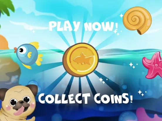 Puppy fishing - Funny pals iPad 应用截图