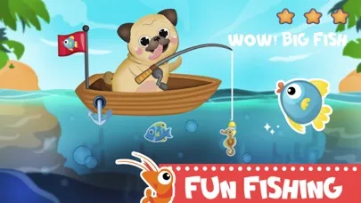Puppy fishing - Funny pals应用截图