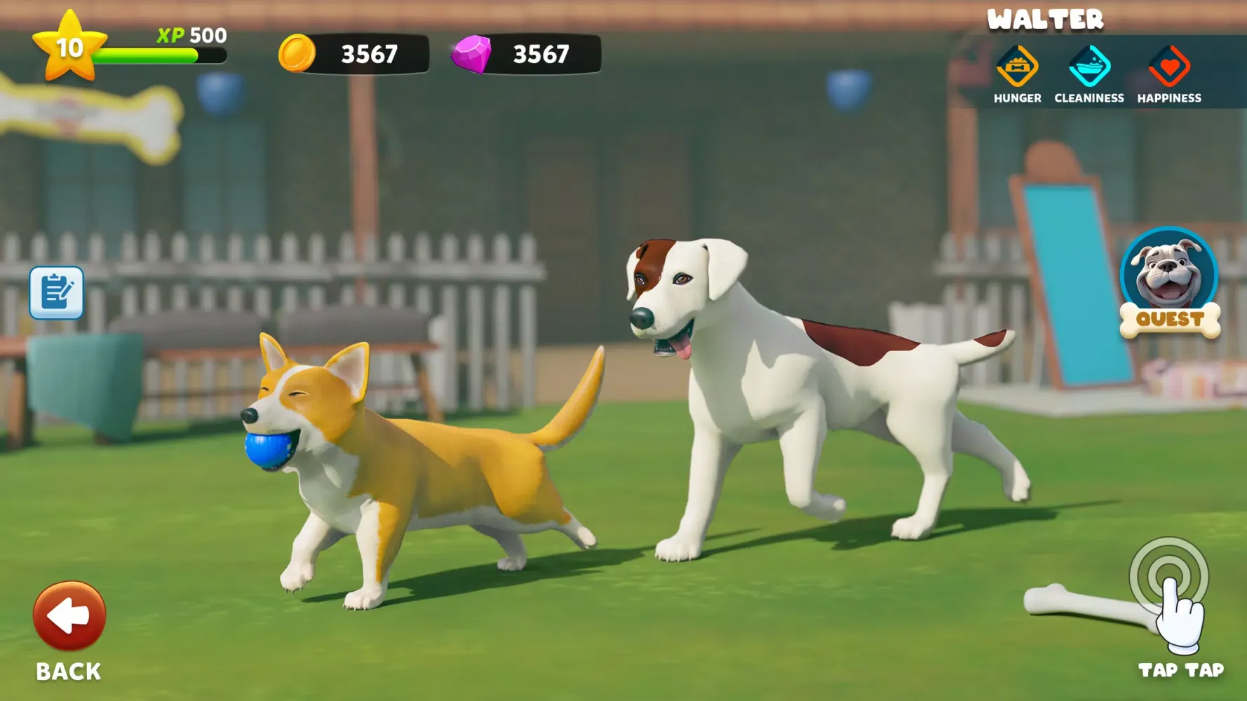 Virtual Dog Life Pet Simulator Screenshots