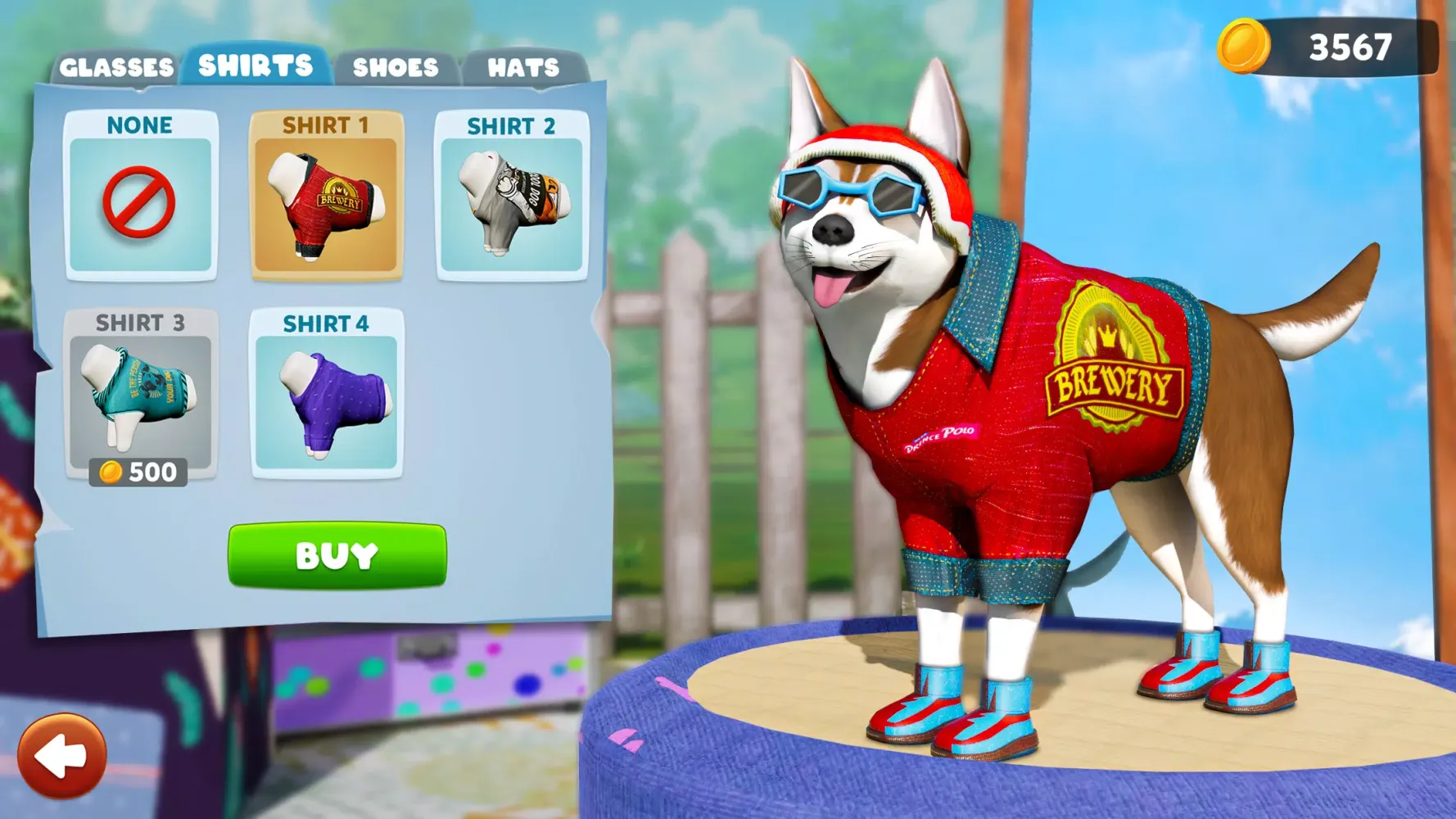 Virtual Dog Life Pet Simulator Screenshots