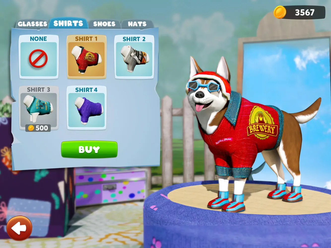 Virtual Dog Life Pet Simulator Screenshots