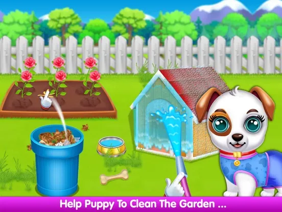 Cute Puppy Pet Care Game iPad 应用截图