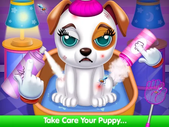 Cute Puppy Pet Care Game iPad 应用截图