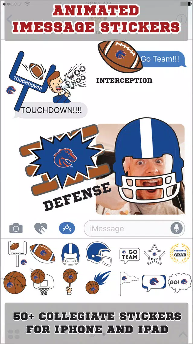 صور Boise State Broncos Animated+Stickers