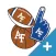 USAF Falcons PLUS Stickers