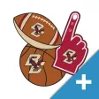 Boston College Eagles PLUS Selfie Stickers