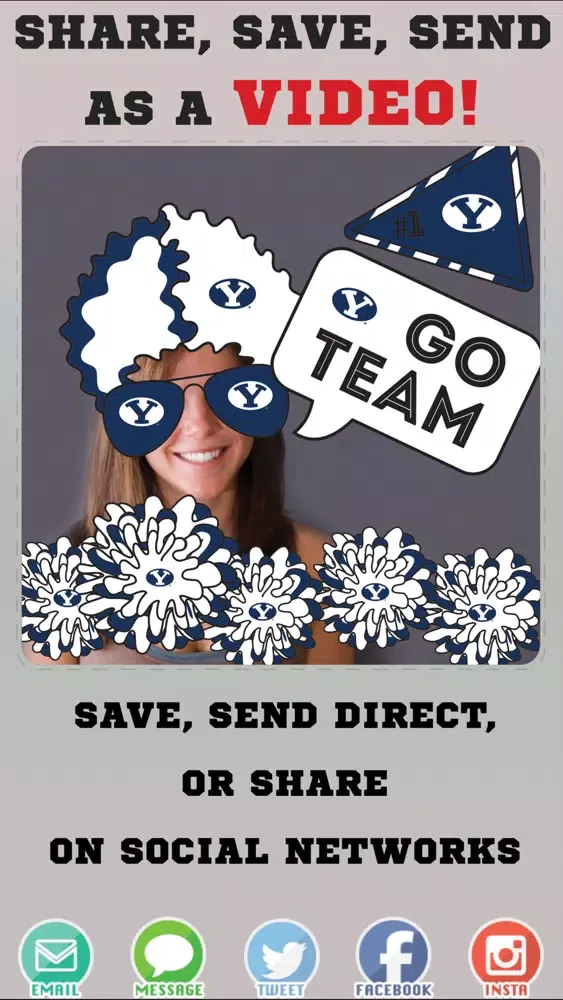 Скриншоты BYU Cougars Animated Stickers
