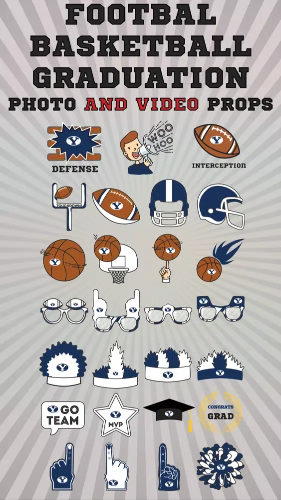 Скриншоты BYU Cougars Animated Stickers