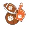 Clemson Tigers Selfie Stickers