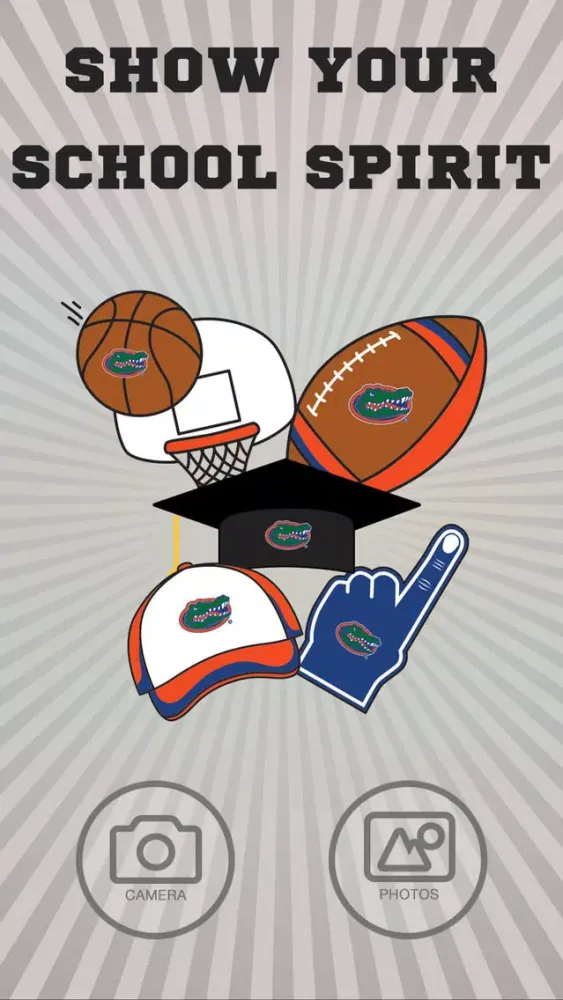 Florida Gators PLUS Selfie Stickers应用截图