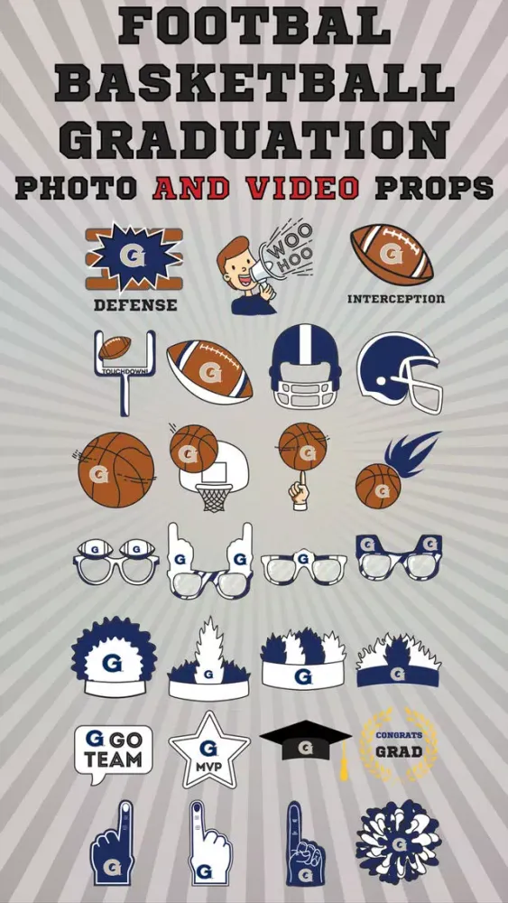 Скриншоты Hoyas Animated Selfie Stickers