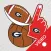 Georgia Bulldogs Animated Selfie Stickers