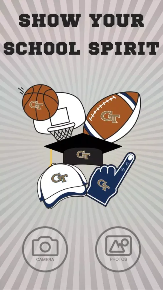 Georgia Tech Yellow Jackets PLUS Selfie Stickers Ekran Görüntüleri