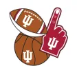 Indiana Hoosiers Selfie Stickers
