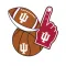 Indiana Hoosiers Selfie Stickers