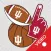 Indiana Hoosiers Animated Selfie Stickers