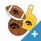 Iowa Hawkeyes PLUS Selfie Stickers
