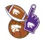 Kansas State Wildcats Selfie Stickers