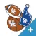 Kentucky Wildcats PLUS Selfie Stickers