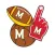 Maryland Terrapins Selfie Stickers