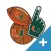 Miami Hurricanes PLUS Selfie Stickers