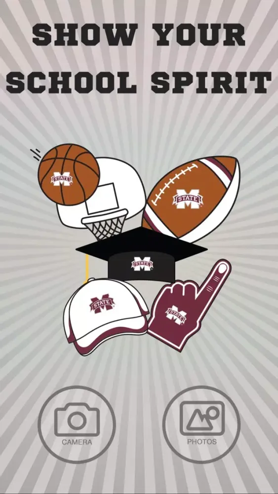 Mississippi St Bulldogs PLUS Selfie Stickers應用截圖