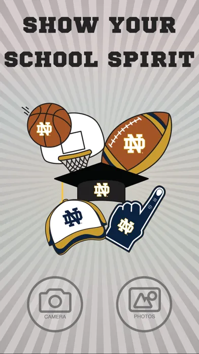 Notre Dame Pro Selfie Stickers स्क्रीनशॉट