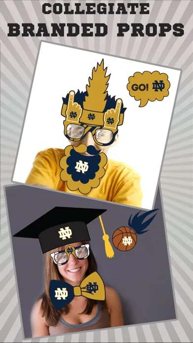 Notre Dame Pro Selfie Stickers स्क्रीनशॉट