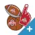 Ohio State Buckeyes PLUS Selfie Stickers