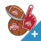 Ohio State Buckeyes PLUS Selfie Stickers
