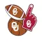 Oklahoma Sooners Selfie Stickers