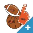 Oklahoma State Cowboys PLUS Selfie Stickers Oklahoma State Cowboys PLUS Selfie Stickers