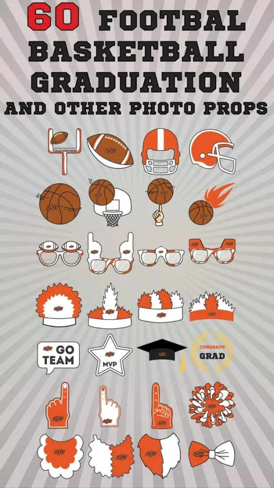 Oklahoma State Cowboys PLUS Selfie Stickers应用截图