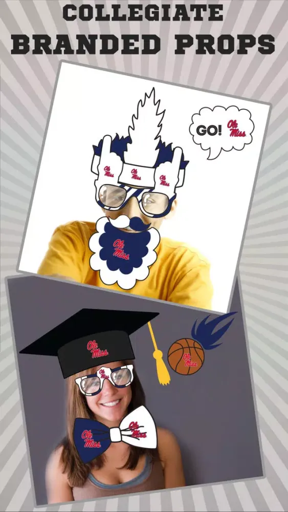 Ole Miss Rebels PLUS Selfie Stickers Screenshots