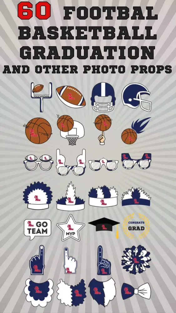 Ole Miss Rebels PLUS Selfie Stickers Screenshots