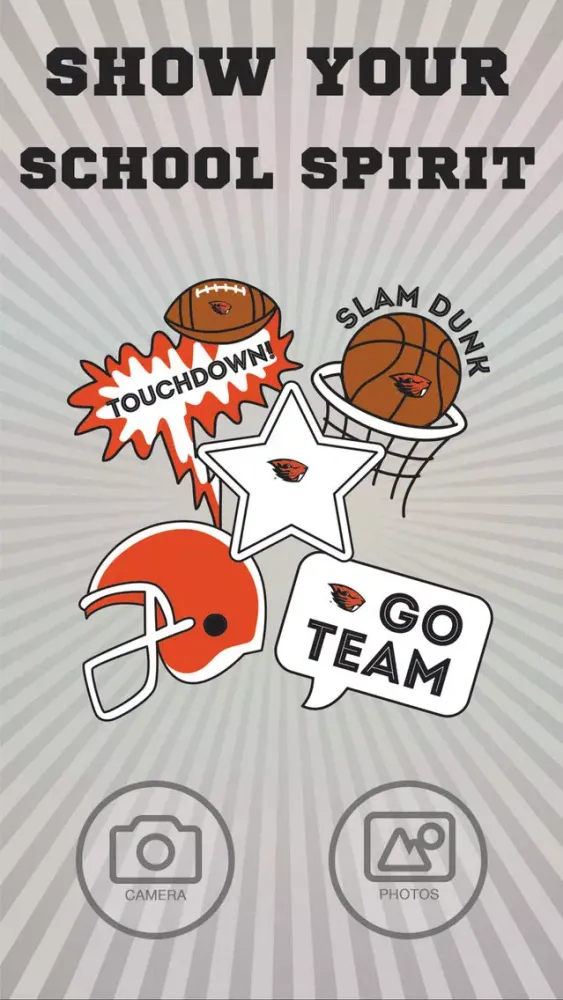 صور Oregon State Beavers Selfie Stickers