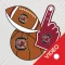 South Carolina Gamecocks Animated Selfie Stickers