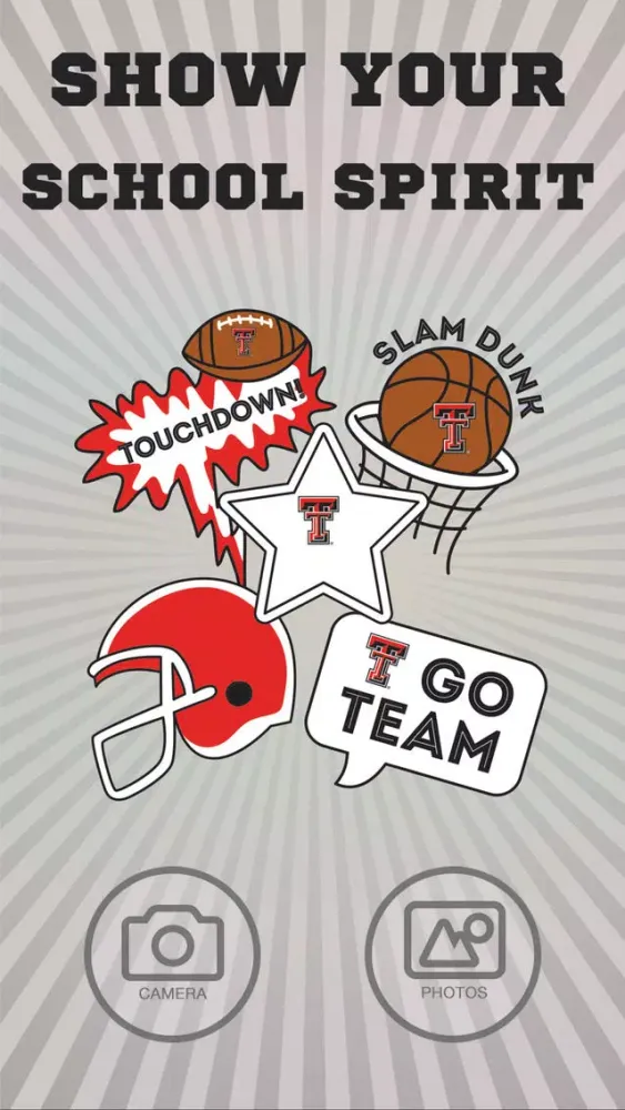 Texas Tech Red Raiders Selfie Stickers Screenshots