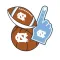UNC-Chapel Hill Tarheels Selfie Stickers