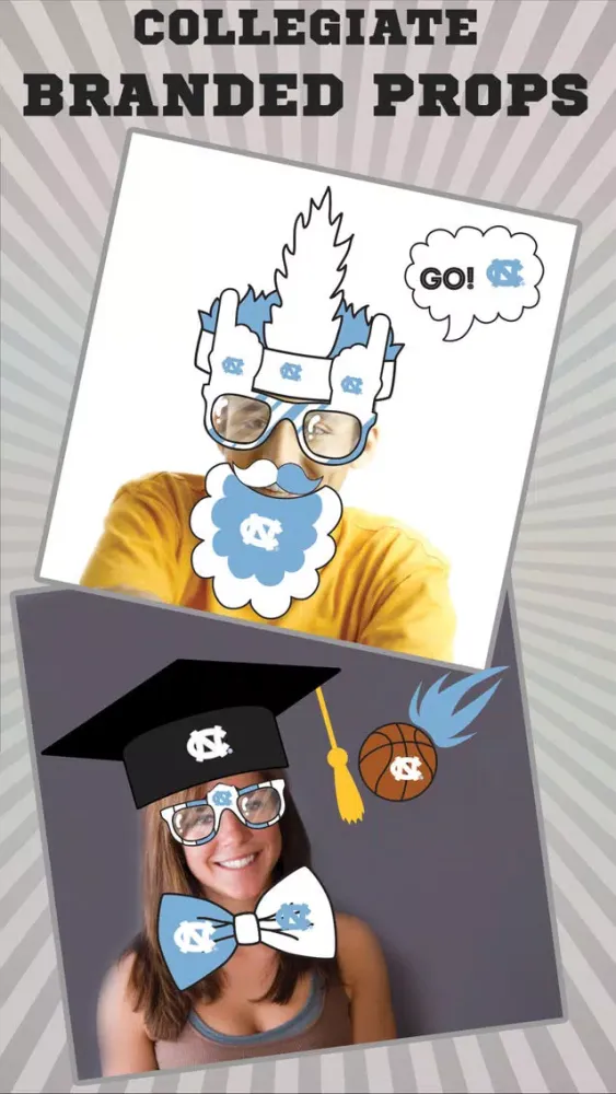 UNC PLUS Selfie Stickers Screenshots