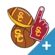 USC Trojans PLUS Selfie Stickers