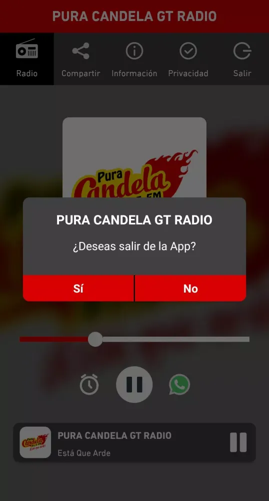 PURA CANDELA GT RADIO স্ক্রিনশট