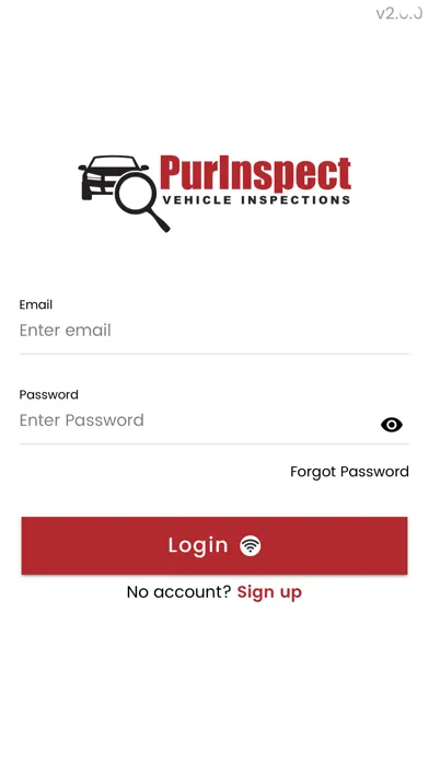 Captures d'écran de The PurCo PurInspect App