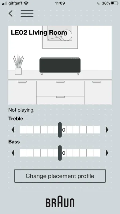 Tangkapan skrin Braun Audio