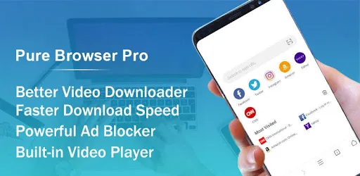 Pure Browser Pro-Ad Blocker スクリーンショット
