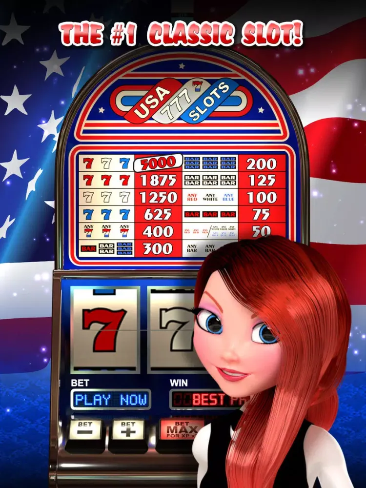 Capturas de tela do USA Slots - American 777 Free Slot iPad 