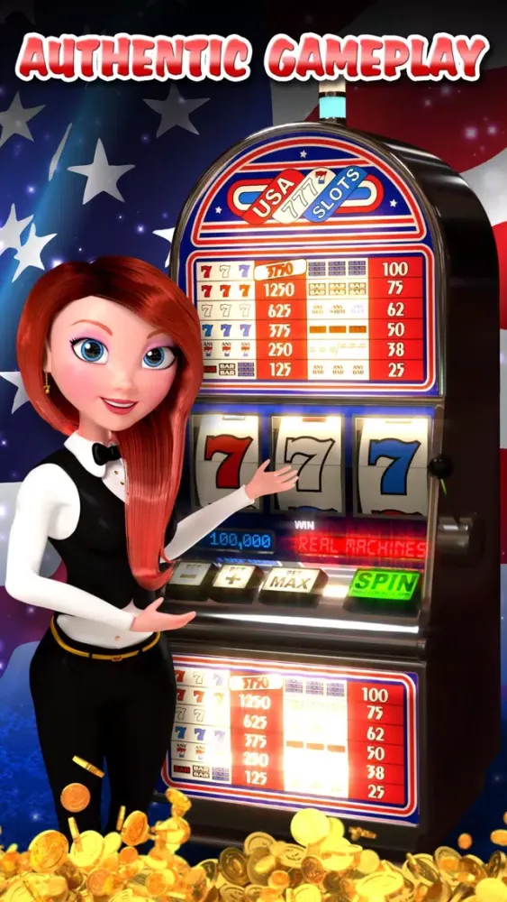 Capturas de tela do USA Slots - American 777 Free Slot